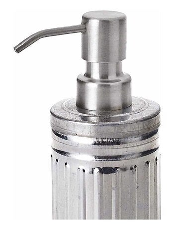 Dispensador de jabón de metal de acero inoxidable
