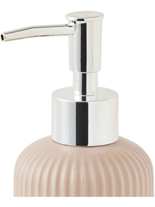 Dispensador de jabón estriado de cerámica – gama SMART – Guy Levasseur - Kiabi