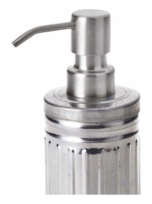 Dispensador de jabón GALVA inoxidable con bomba superior Guy Levasseur - Kiabi Dispensador de jabón GALVA inoxidable con bomba superior Guy Levasseur - Kiabi