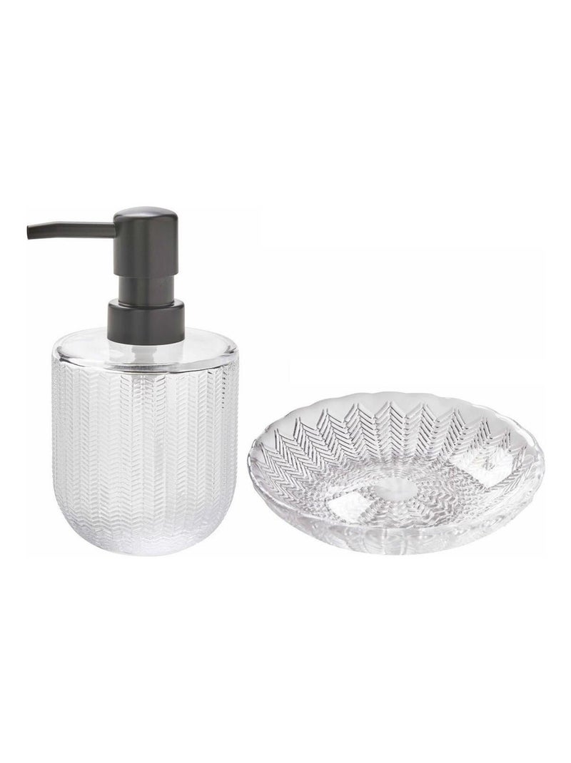 Dispensador de jabón recargable de vidrio – Guy Levasseur Transparente - Kiabi