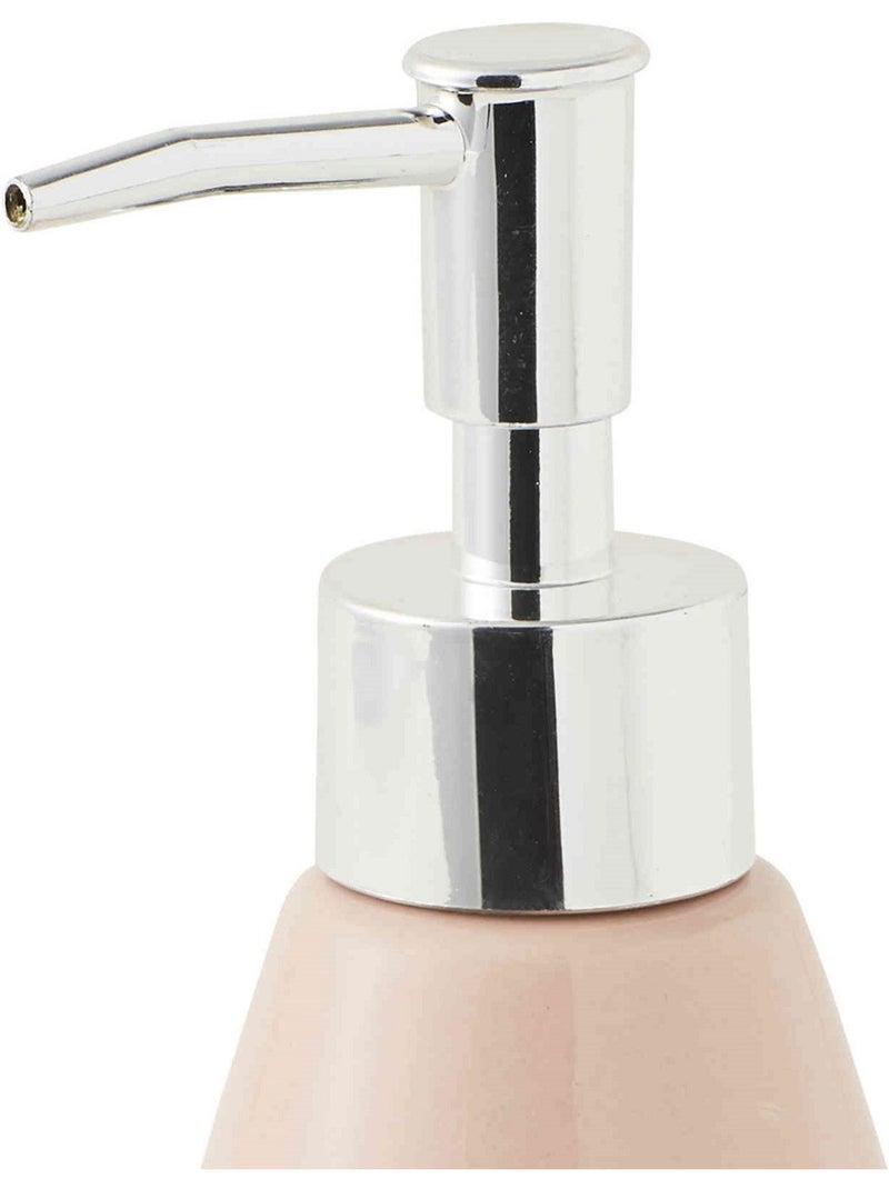 Dispensador de jabón recargable TRENDY de dolomita rosa 8,9 x 8,9 x 18 cm Guy Levasseur Rosa - Kiabi