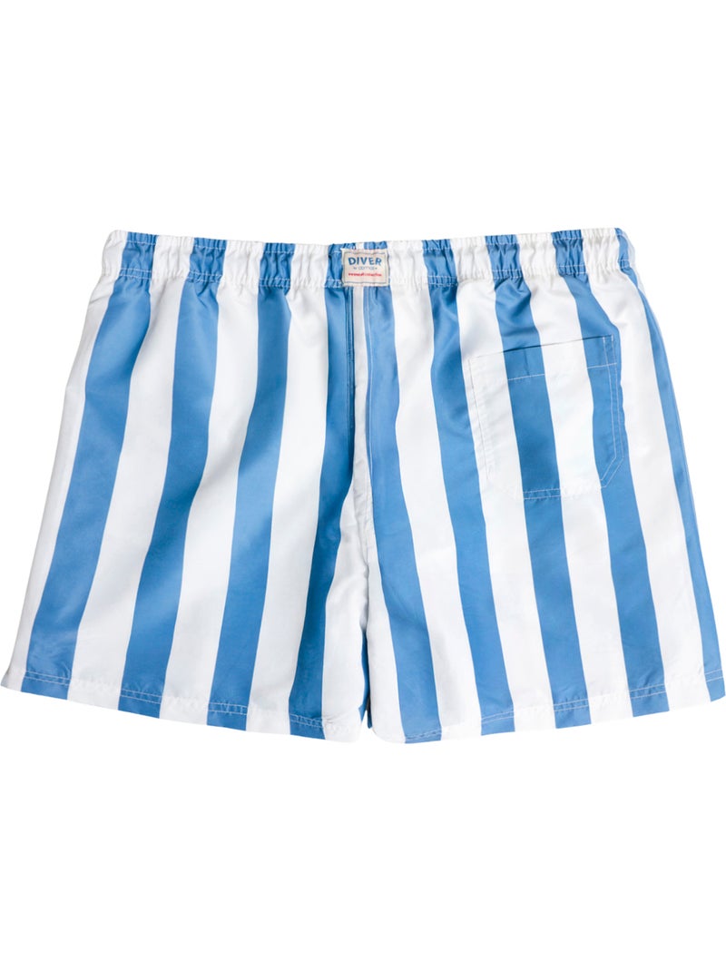 DIVER Bañador Great Stripes para Hombre Azul - Kiabi