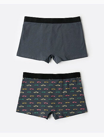 DIVER Calzoncillo/Boxer Cars para Hombre, (Caja de 2 unidades)