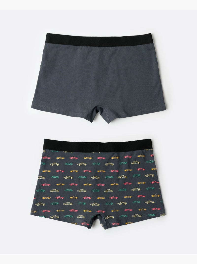 DIVER Calzoncillo/Boxer Cars para Hombre, (Caja de 2 unidades) Multicolor - Kiabi