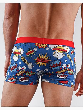 DIVER Calzoncillo/Bóxer Comic para Hombre, (Caja de 2 unidades)