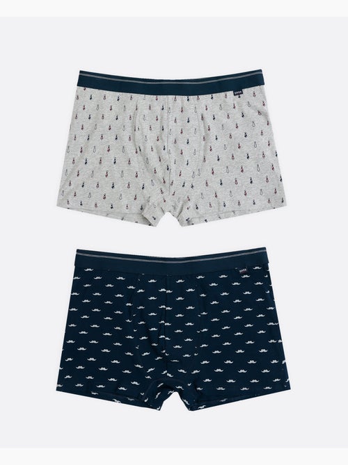 DIVER Calzoncillo/Bóxer Elegant para Hombre, (Caja de 2 unidades) - Kiabi DIVER Calzoncillo/Bóxer Elegant para Hombre, (Caja de 2 unidades) - Kiabi