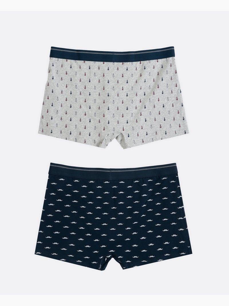 DIVER Calzoncillo/Bóxer Elegant para Hombre, (Caja de 2 unidades) Multicolor - Kiabi