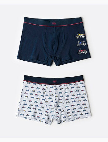 DIVER Calzoncillo/Boxer Race para Hombre, (Caja de 2 unidades)