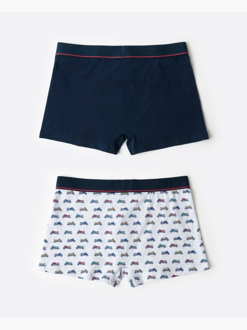 DIVER Calzoncillo/Boxer Race para Hombre, (Caja de 2 unidades) - Kiabi DIVER Calzoncillo/Boxer Race para Hombre, (Caja de 2 unidades) - Kiabi