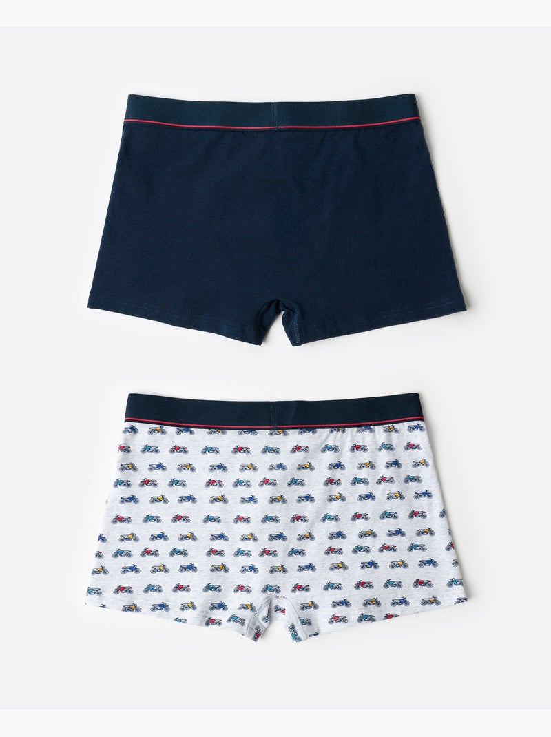 DIVER Calzoncillo/Boxer Race para Hombre, (Caja de 2 unidades) Multicolor - Kiabi