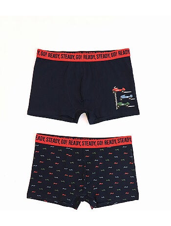 DIVER Calzoncillo/Bóxer Vintage Cars para Hombre, (Caja de 2 unidades)
