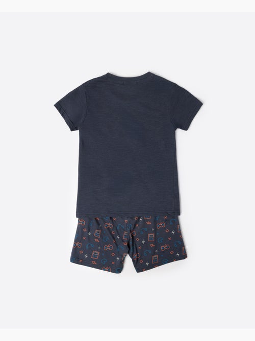 DIVER Pijama Manga Corta Gamer para Niño - Kiabi DIVER Pijama Manga Corta Gamer para Niño - Kiabi