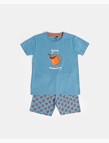 DIVER Pijama Manga Corta Morning para Niño