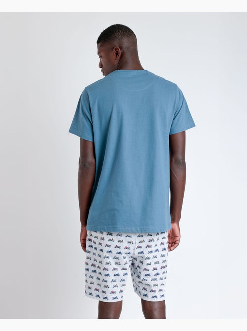 DIVER Pijama Manga Corta Race para Hombre - Kiabi DIVER Pijama Manga Corta Race para Hombre - Kiabi