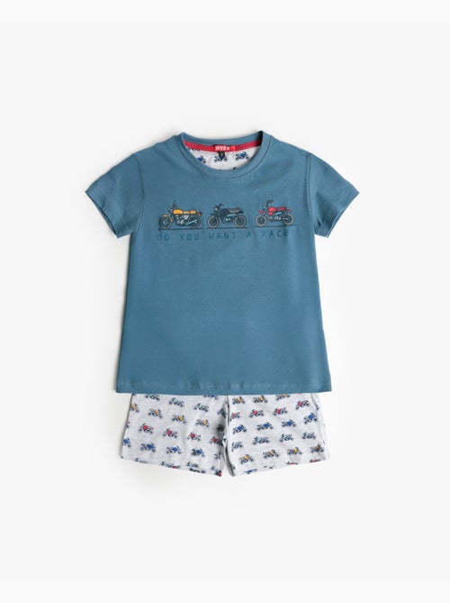 DIVER Pijama Manga Corta Race para Niño - Kiabi DIVER Pijama Manga Corta Race para Niño - Kiabi