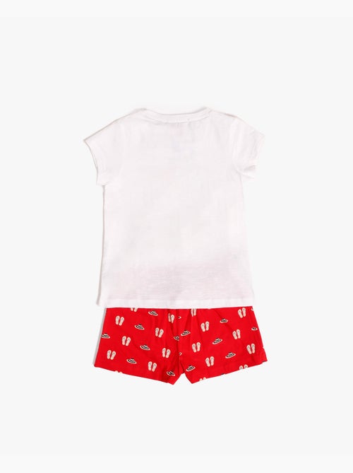 DIVER Pijama Manga Corta Summer Holiday para Niña - Kiabi DIVER Pijama Manga Corta Summer Holiday para Niña - Kiabi