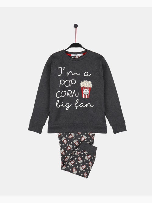 DIVER Pijama Manga Larga Pop Corn para Niño - Kiabi DIVER Pijama Manga Larga Pop Corn para Niño - Kiabi