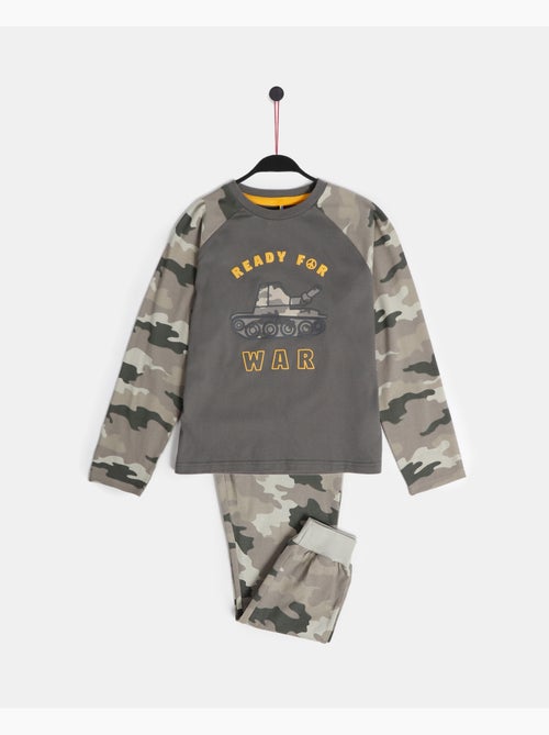 DIVER Pijama Manga Larga War para Niño - Kiabi DIVER Pijama Manga Larga War para Niño - Kiabi