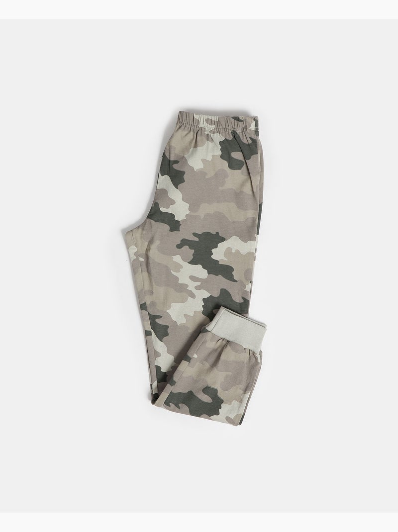 DIVER Pijama Manga Larga War para Niño Caqui - Kiabi