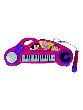 Divertido Teclado Electr?nico Princesas Disney con luces
