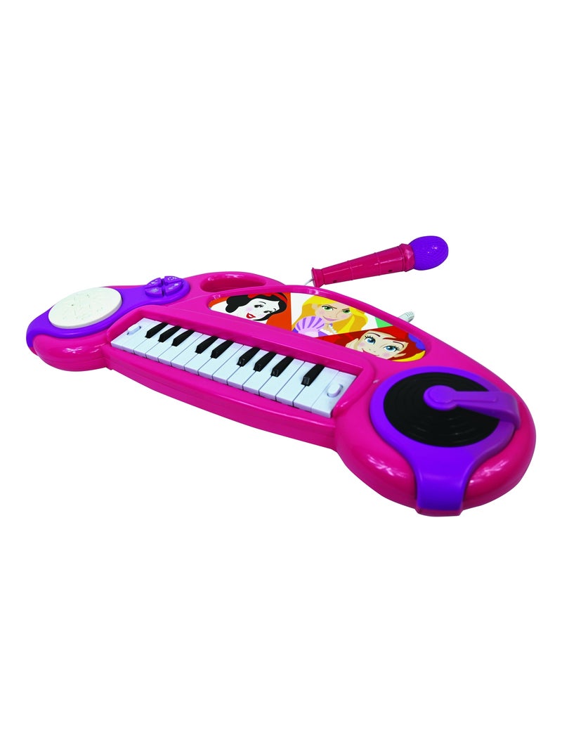 Divertido Teclado Electr?nico Princesas Disney con luces Rosa - Kiabi