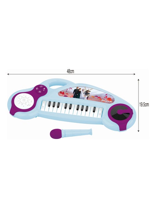 Divertido teclado electrónico Frozen con luces - Kiabi