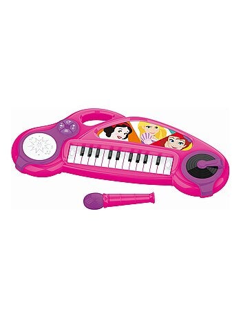 Divertido Teclado Electrónico Princesas Disney con luces