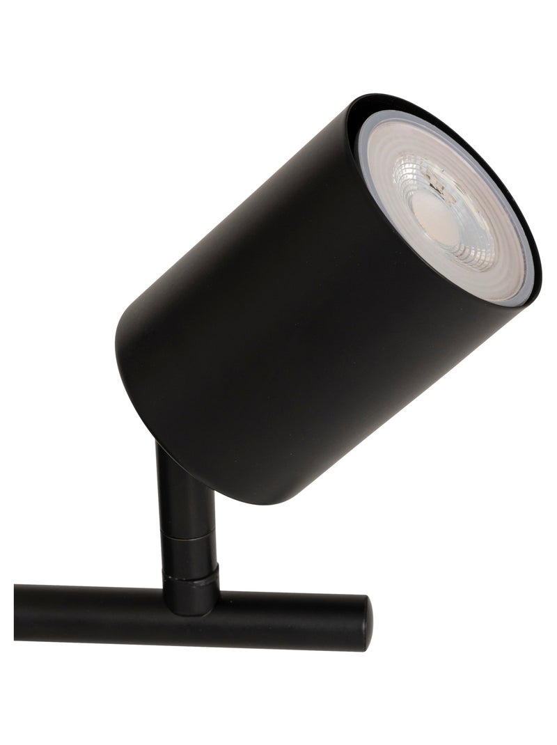 Doble punto de pared ajustable compatible con techo Negro - Kiabi