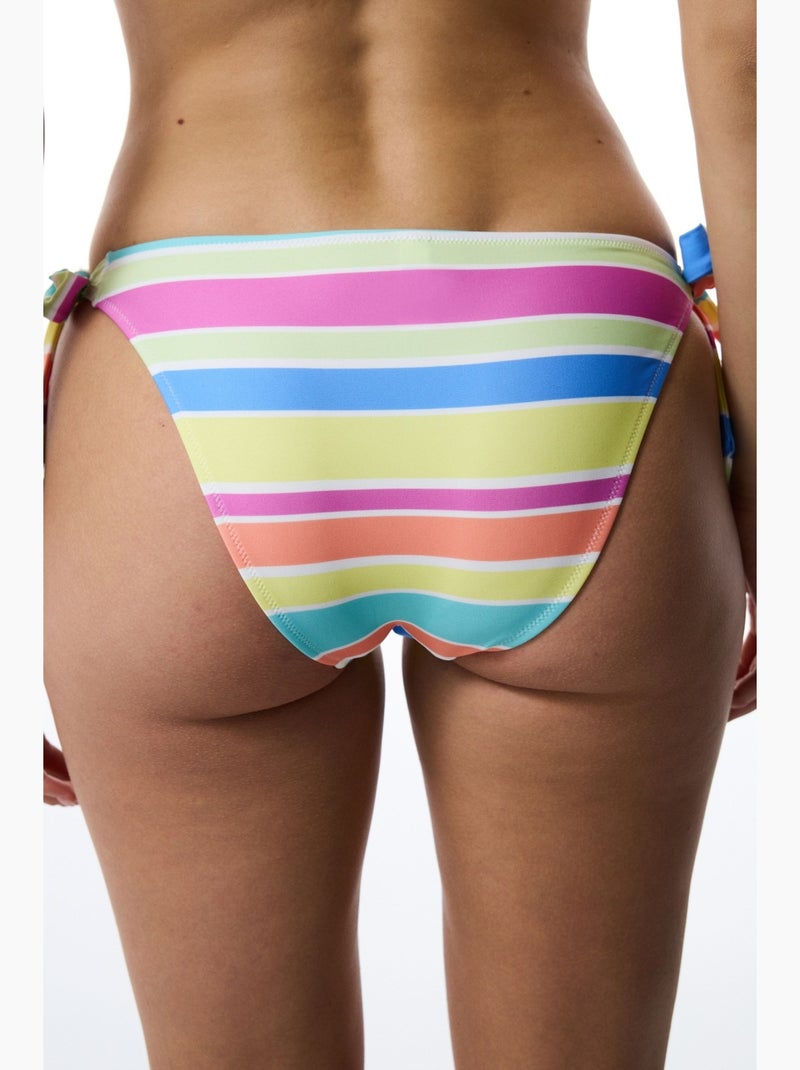Donna braguita de bikini brasileña a rayas penti Azul cielo - Kiabi