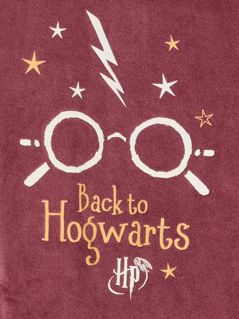 Dormitorio de terciopelo 'Harry Potter' Rojo - Kiabi