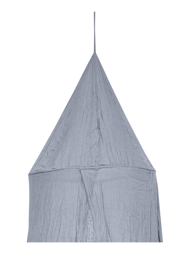 Dosel de cama de gasa de algodón doble Azul - Kiabi