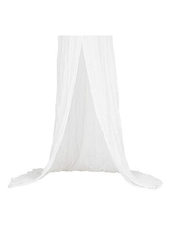 Dosel de cama de gasa de algodón doble