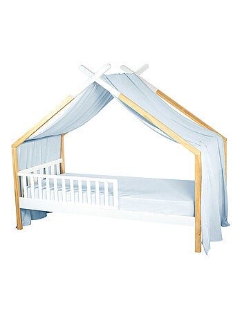 Dosel de cama tipo cabaña algodón | SEVIRA KIDS