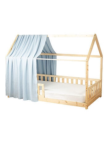 Dosel de cama tipo cabaña algodón | SEVIRA KIDS
