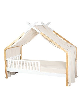 Dosel de cama tipo cabaña algodón | SEVIRA KIDS