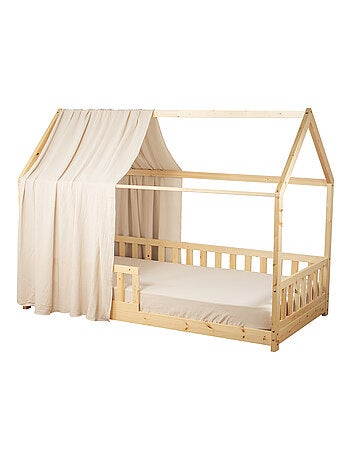 Dosel de cama tipo cabaña algodón | SEVIRA KIDS
