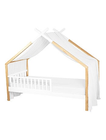 Dosel de cama tipo cabaña algodón | SEVIRA KIDS