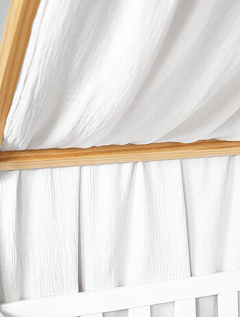 Dosel de cama tipo cabaña algodón | SEVIRA KIDS