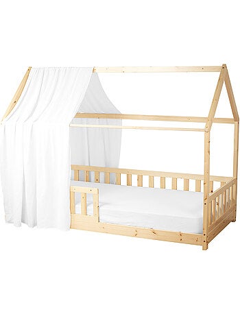 Dosel de cama tipo cabaña algodón | SEVIRA KIDS