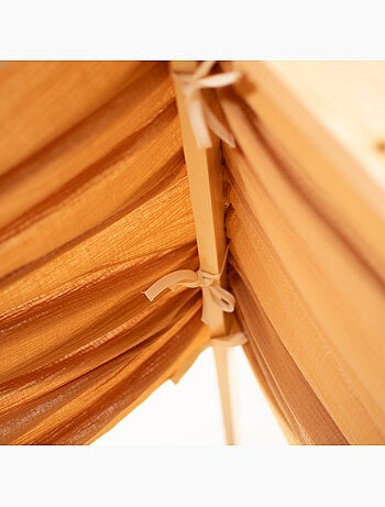 Dosel de cama tipo cabaña algodón | SEVIRA KIDS