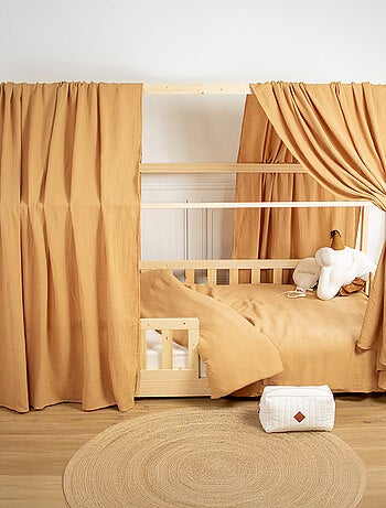 Dosel de cama tipo cabaña algodón | SEVIRA KIDS