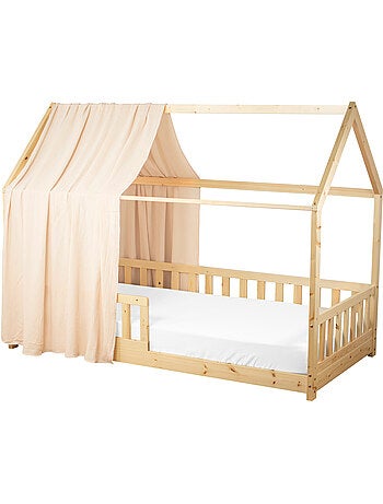 Dosel de cama tipo cabaña algodón | SEVIRA KIDS