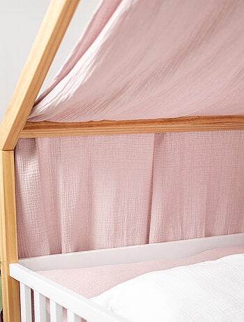 Dosel de cama tipo cabaña algodón | SEVIRA KIDS