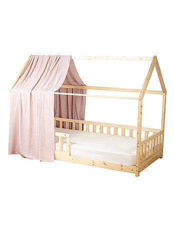 Dosel de cama tipo cabaña algodón | SEVIRA KIDS