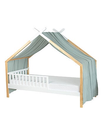 Dosel de cama tipo cabaña algodón | SEVIRA KIDS