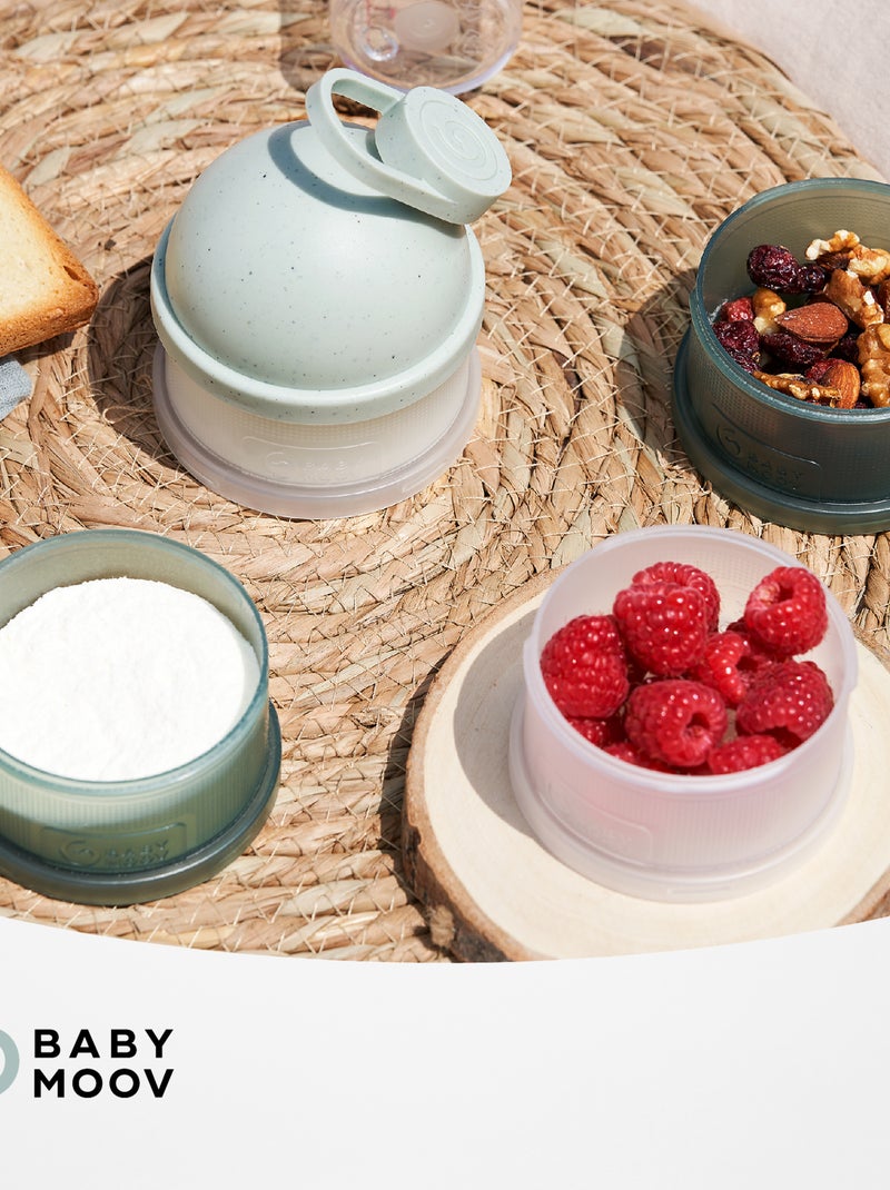 Dosificador de leche 4 compartimentos 'Babymoov' VERDE - Kiabi