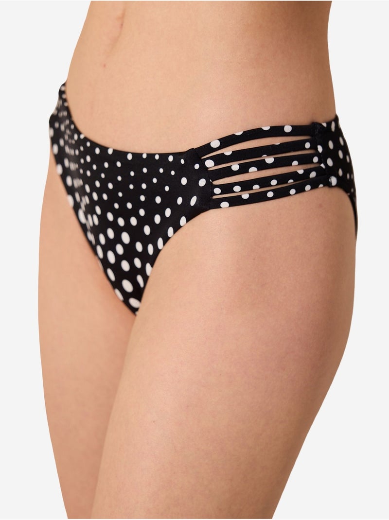 Dots chic braguita de bikini penti Negro - Kiabi