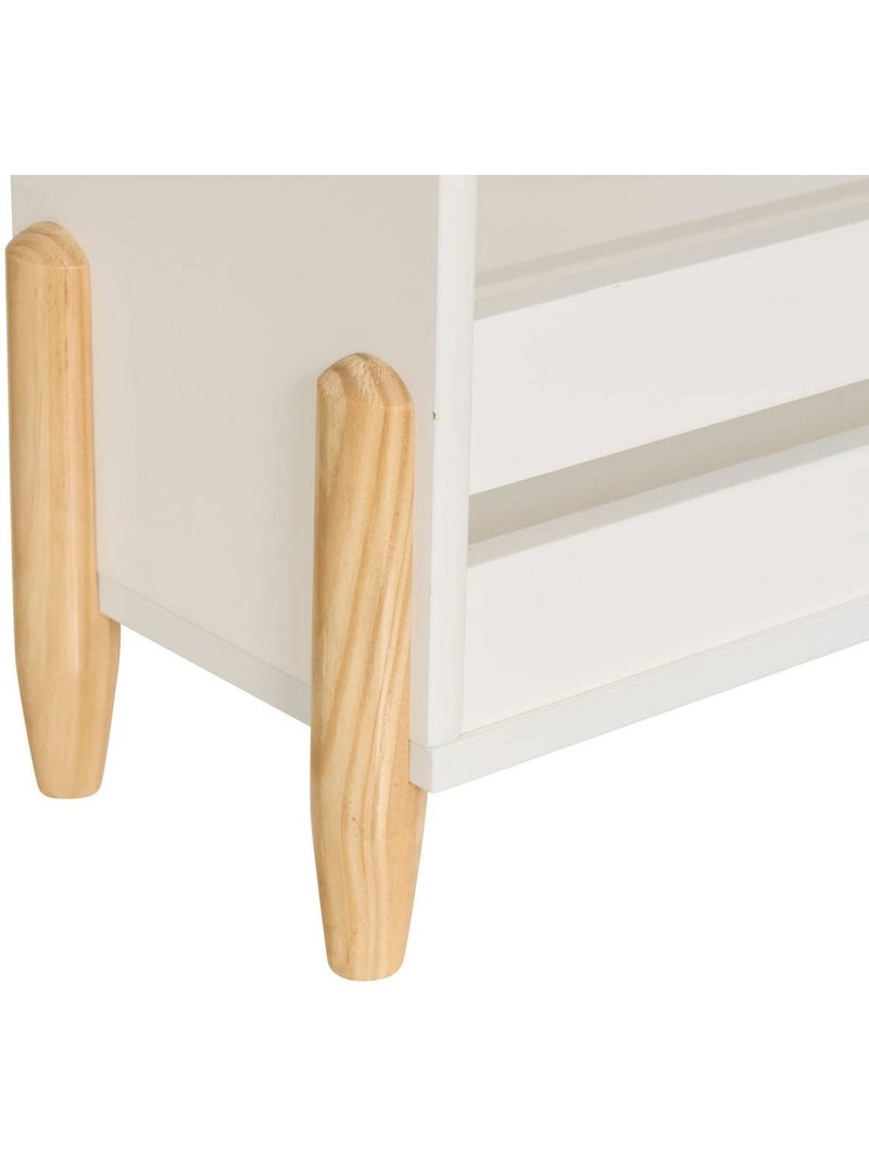 Douceur estantería blanca 61.5x100cm Blanco - Kiabi