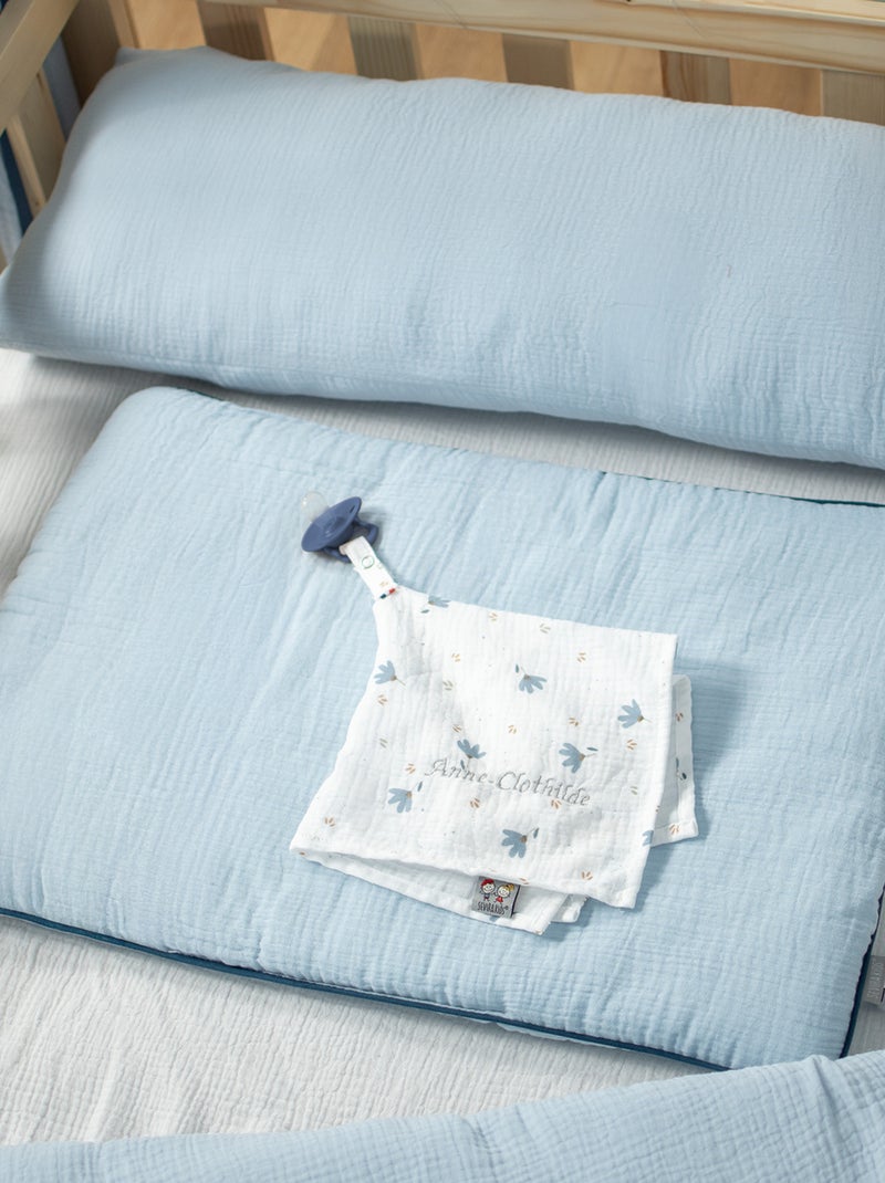 Doudou bebé con sujeta chupete | SEVIRA KIDS Azul - Kiabi