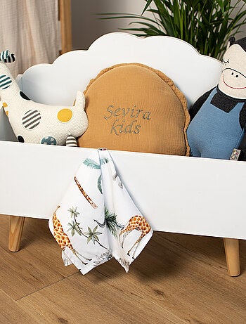 Doudou bebé con sujeta chupete | SEVIRA KIDS